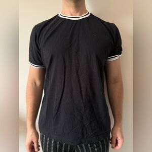 Black Short Sleeve Men's Tee
